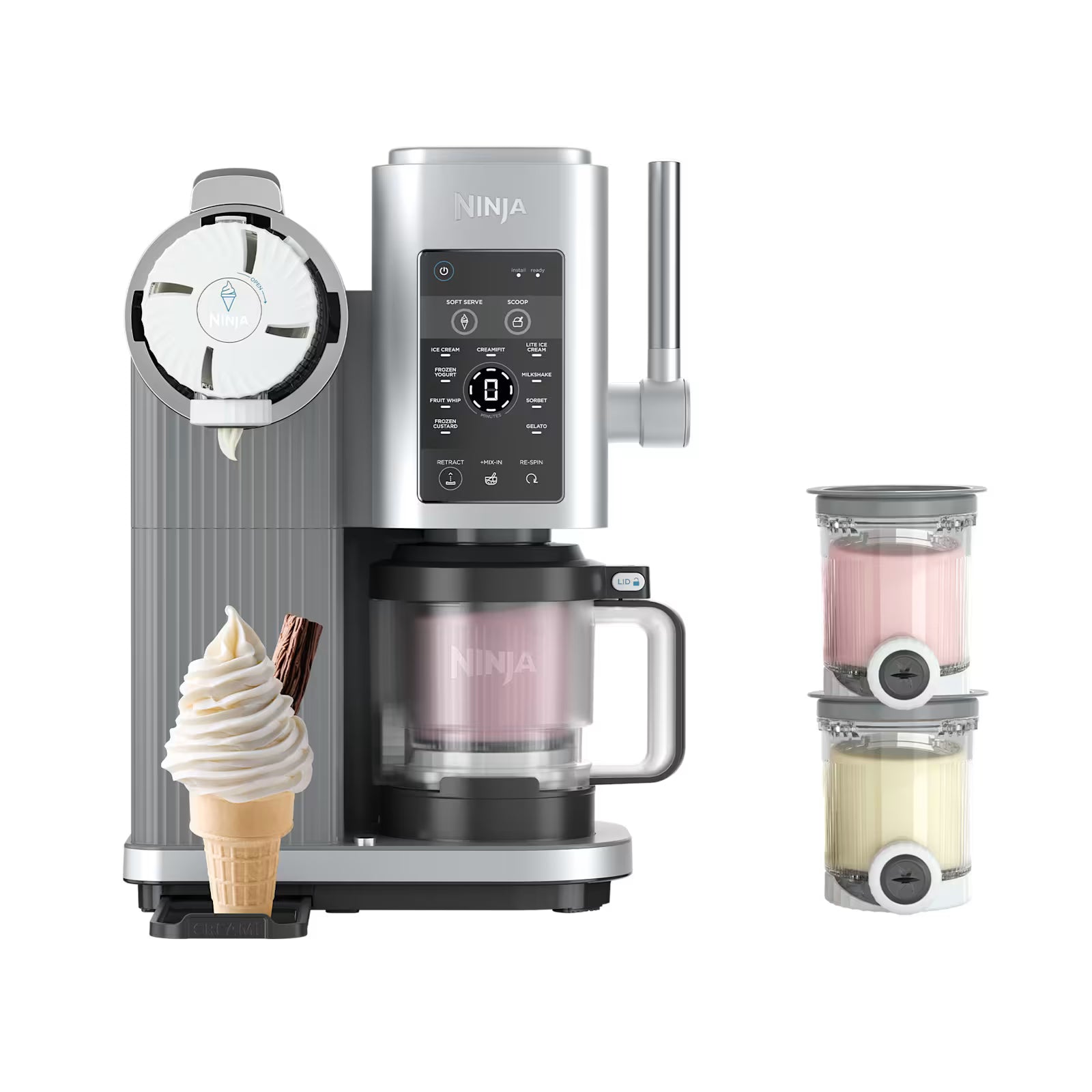 Machine à glaces et glaces à l'italienne 13-en-1 Ninja CREAMi Scoop &Swirl