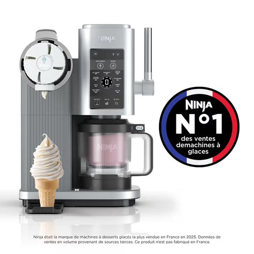 Machine à glaces et glaces à l'italienne 13-en-1 Ninja CREAMi Scoop &Swirl